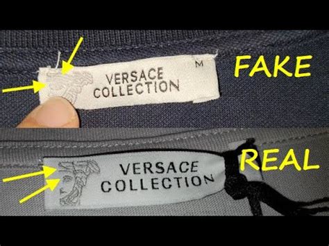 how to tell if a versace shirt is real